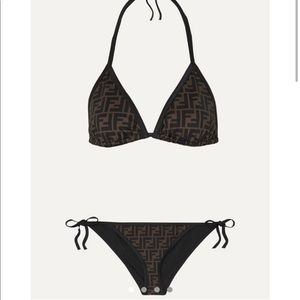 Fendi Bikini top and bottom AUTHENTIC